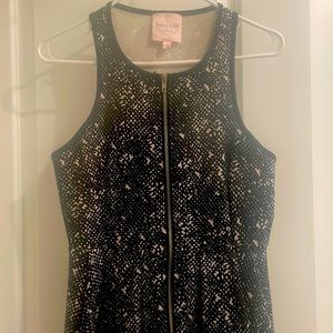 Black and White short dress. Ladies size medium, Romeo and Juliet Couture